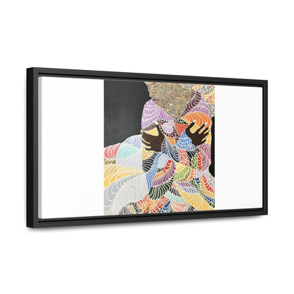 'Loving Every Piece of me' Gallery Canvas Wraps, Horizontal Frame print