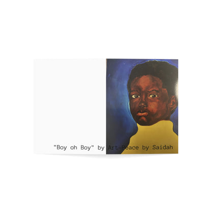 'Boy Oh Boy' Greeting Cards -  (1, 10, 30, and 50pcs)