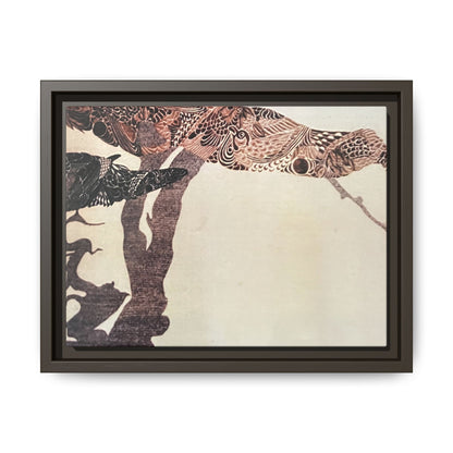 Print - Poised and Perched Canvas Art Frame